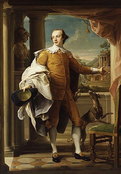 Pompeo Batoni Portrait of Sir Wyndham Knatchbull-Wyndham, 6th Bt oil painting image